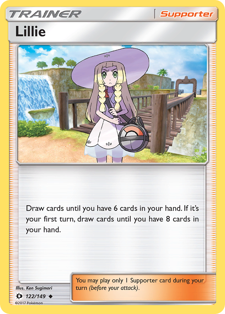 Lillie (122/149) [Sun & Moon: Base Set] | All Aboard Games