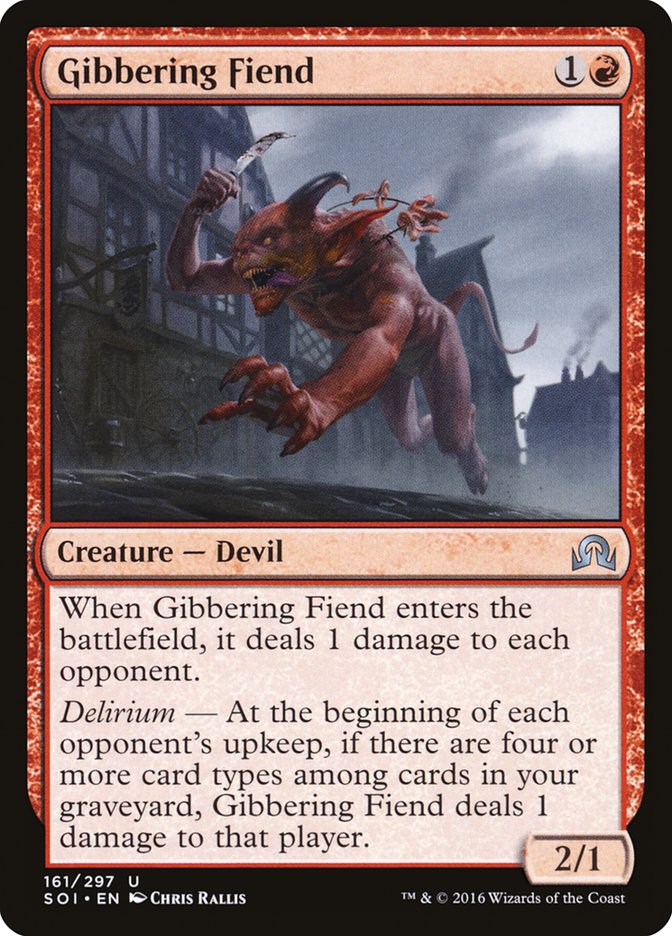 Gibbering Fiend [Shadows over Innistrad] | All Aboard Games