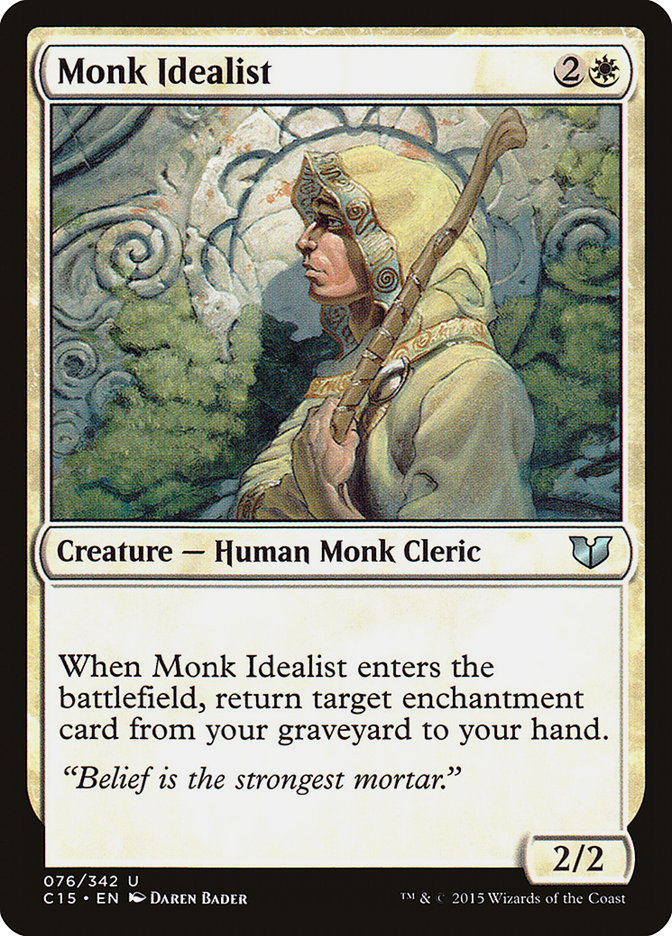 Monk Idealist [Commander 2015] | All Aboard Games