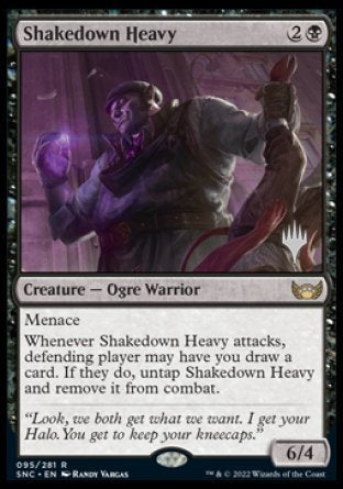 Shakedown Heavy (Promo Pack) [Streets of New Capenna Promos] | All Aboard Games