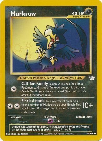 Murkrow (46/64) [Neo Revelation Unlimited] | All Aboard Games