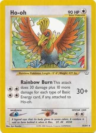 Ho-oh (18/64) [Neo Revelation Unlimited] | All Aboard Games