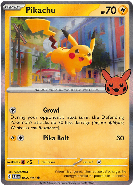 Pikachu (062/193) [Trick or Trade 2023] | All Aboard Games