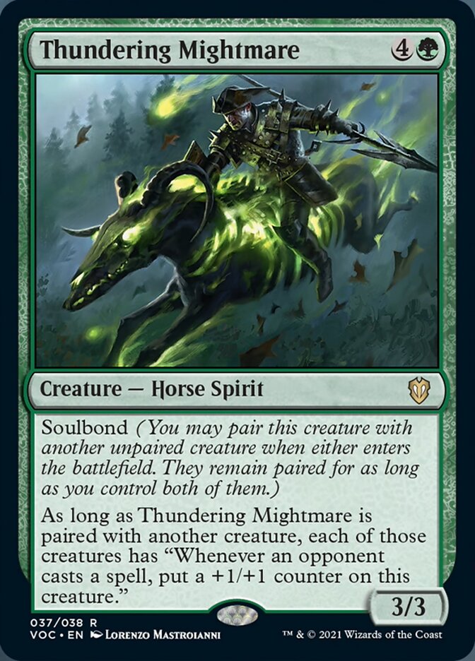 Thundering Mightmare [Innistrad: Crimson Vow Commander] | All Aboard Games
