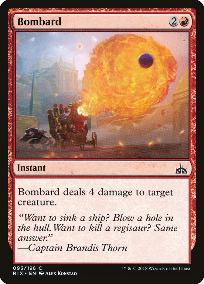 Bombard [Rivals of Ixalan] | All Aboard Games