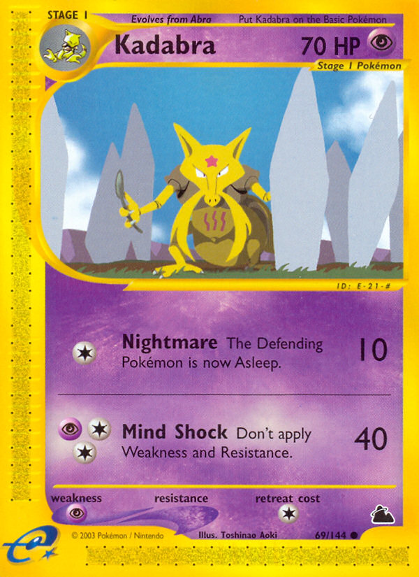 Kadabra (69/144) [Skyridge] | All Aboard Games