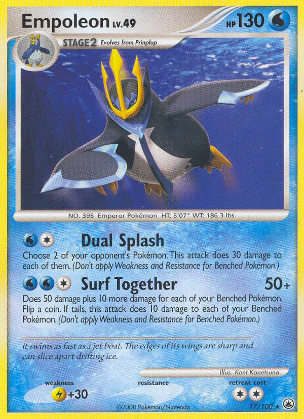 Empoleon (17/100) [Diamond & Pearl: Majestic Dawn] | All Aboard Games