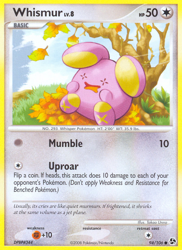 Whismur (94/106) [Diamond & Pearl: Great Encounters] | All Aboard Games