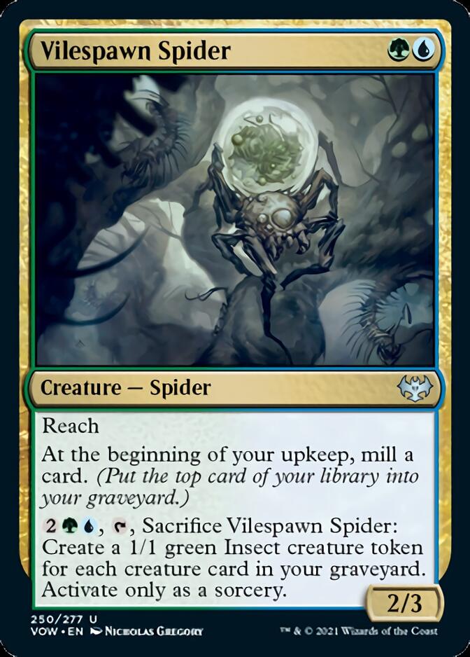 Vilespawn Spider [Innistrad: Crimson Vow] | All Aboard Games
