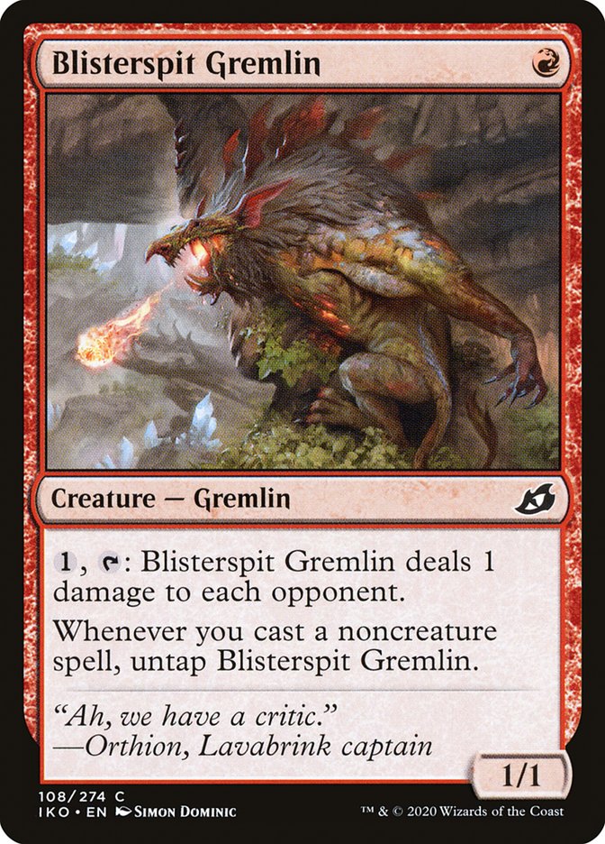 Blisterspit Gremlin [Ikoria: Lair of Behemoths] | All Aboard Games