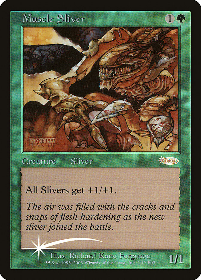 Muscle Sliver [Friday Night Magic 2003] | All Aboard Games