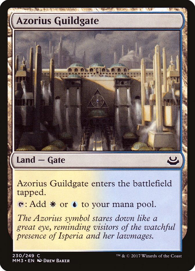 Azorius Guildgate [Modern Masters 2017] | All Aboard Games