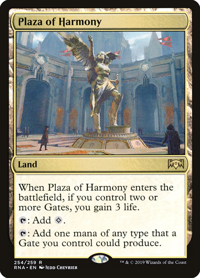 Plaza of Harmony [Ravnica Allegiance] | All Aboard Games