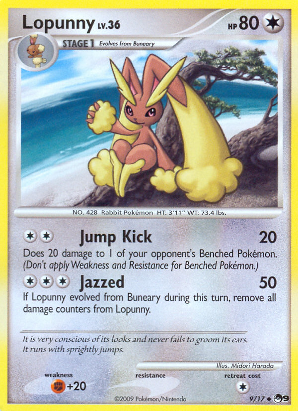 Lopunny (9/17) [POP Series 9] | All Aboard Games