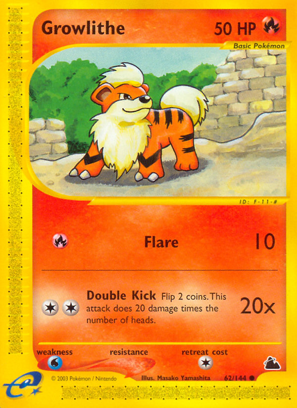 Growlithe (62/144) [Skyridge] | All Aboard Games