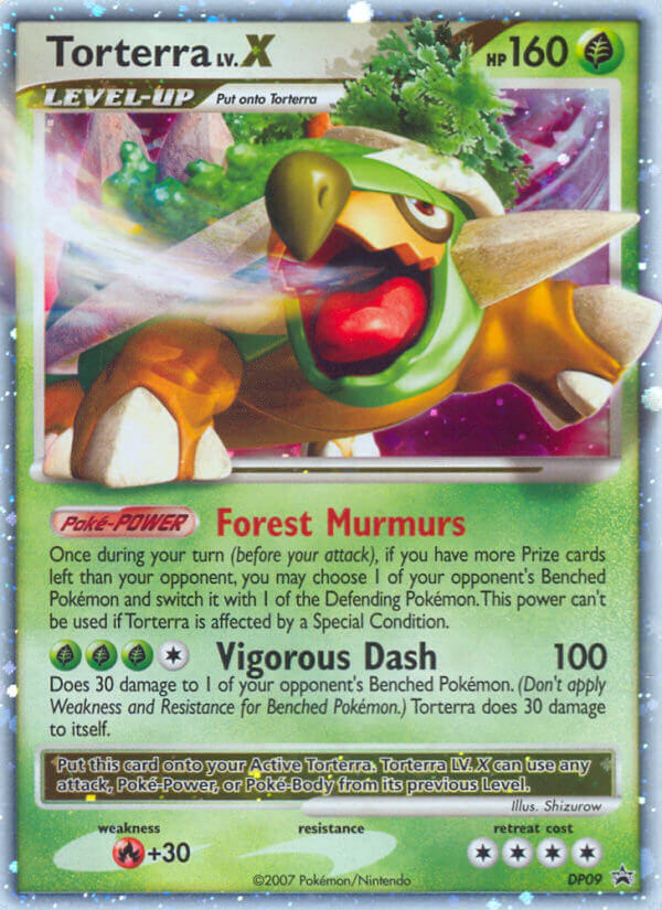 Torterra LV.X (DP09) [Diamond & Pearl: Black Star Promos] | All Aboard Games