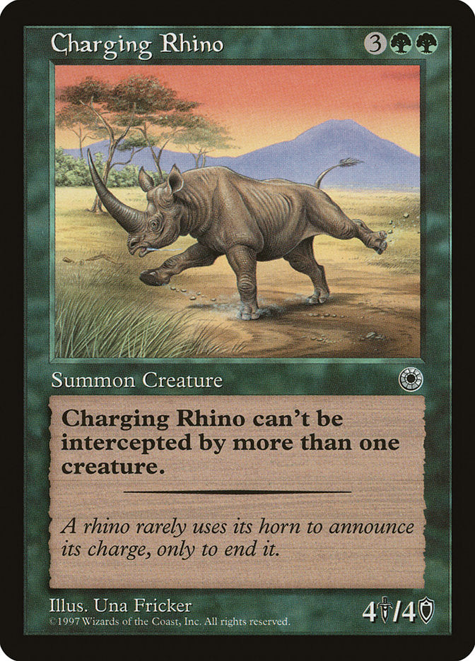 Charging Rhino [Portal] | All Aboard Games