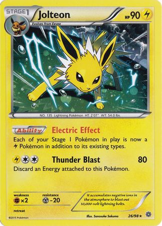 Jolteon (26/98) (Cosmos Holo) [XY: Ancient Origins] | All Aboard Games