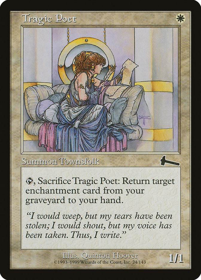 Tragic Poet [Urza's Legacy] | All Aboard Games