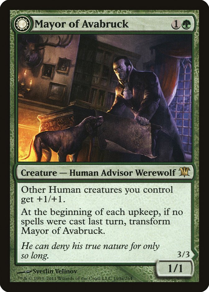 Mayor of Avabruck // Howlpack Alpha [Innistrad] | All Aboard Games