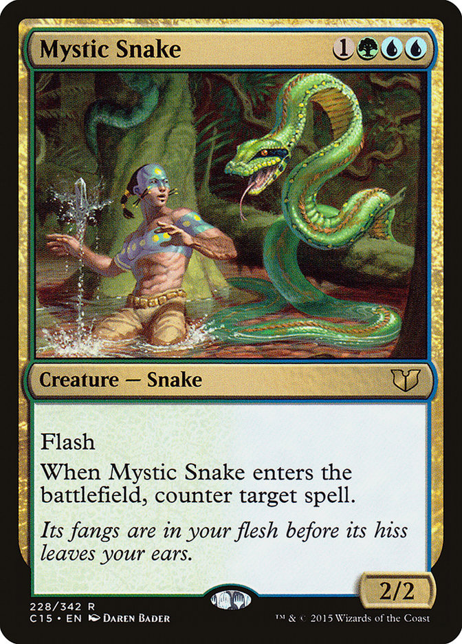 Mystic Snake [Commander 2015] | All Aboard Games