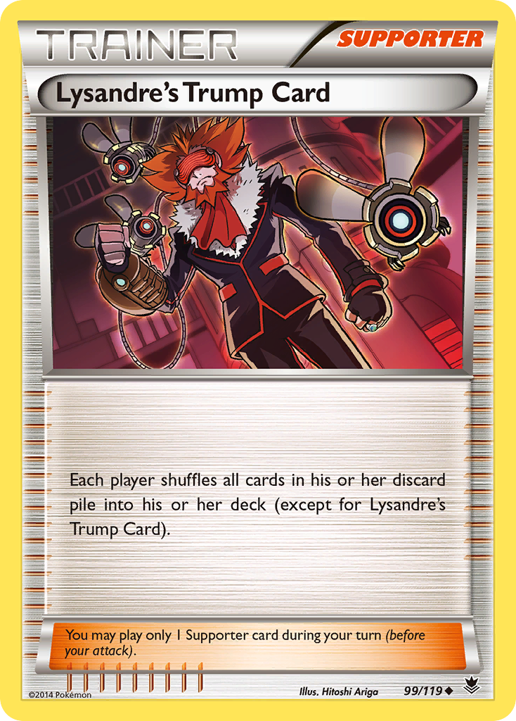 Lysandre's Trump Card (99/119) [XY: Phantom Forces] | All Aboard Games