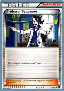 Professor Sycamore (107/122) (Dragones y Sombras - Pedro Eugenio Torres) [World Championships 2018] | All Aboard Games