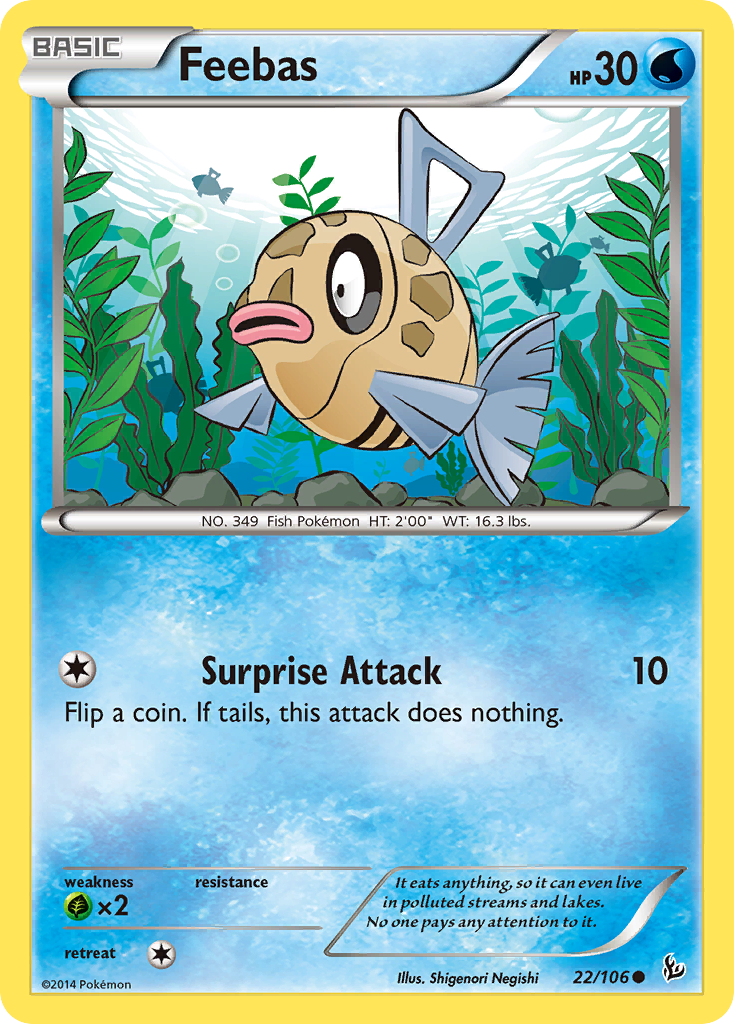 Feebas (22/106) [XY: Flashfire] | All Aboard Games