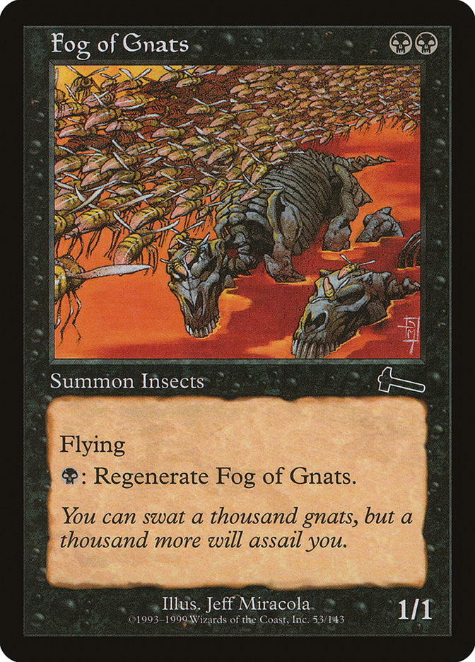 Fog of Gnats [Urza's Legacy] | All Aboard Games
