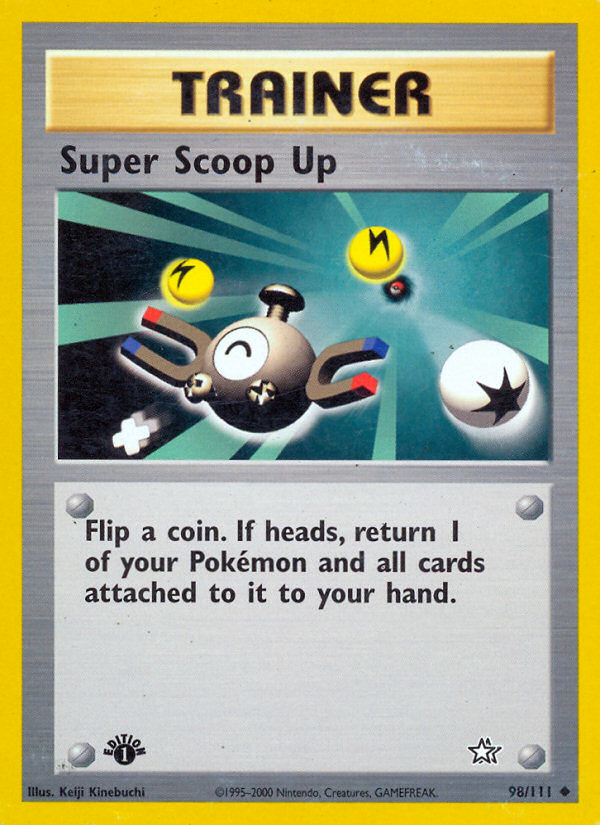 Super Scoop Up (98/111) [Neo Genesis 1st Edition] | All Aboard Games