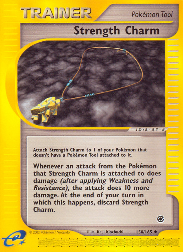 Strength Charm (150/165) [Expedition: Base Set] | All Aboard Games