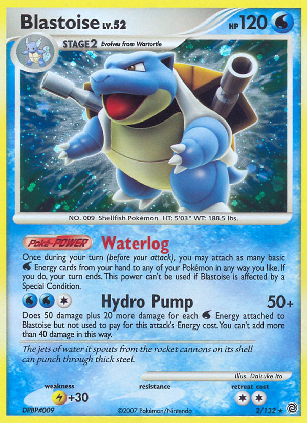 Blastoise (2/132) [Diamond & Pearl: Secret Wonders] | All Aboard Games