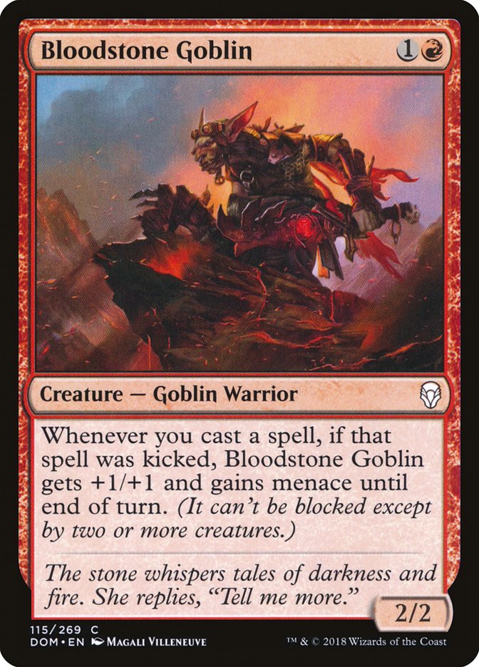 Bloodstone Goblin [Dominaria] | All Aboard Games