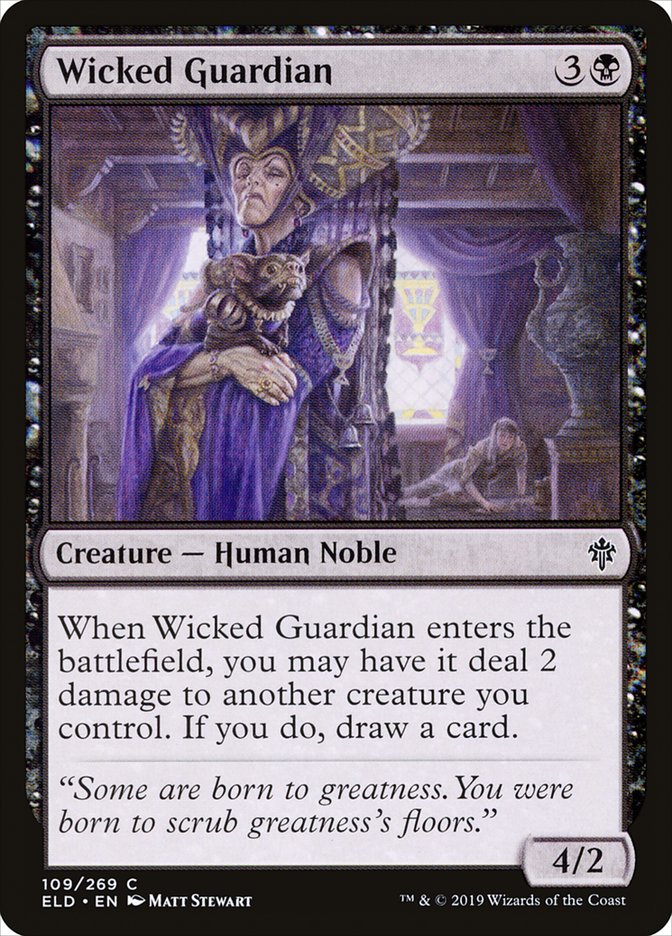Wicked Guardian [Throne of Eldraine] | All Aboard Games