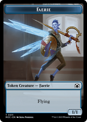 Elemental (22) // Faerie Double-Sided Token [March of the Machine Commander Tokens] | All Aboard Games