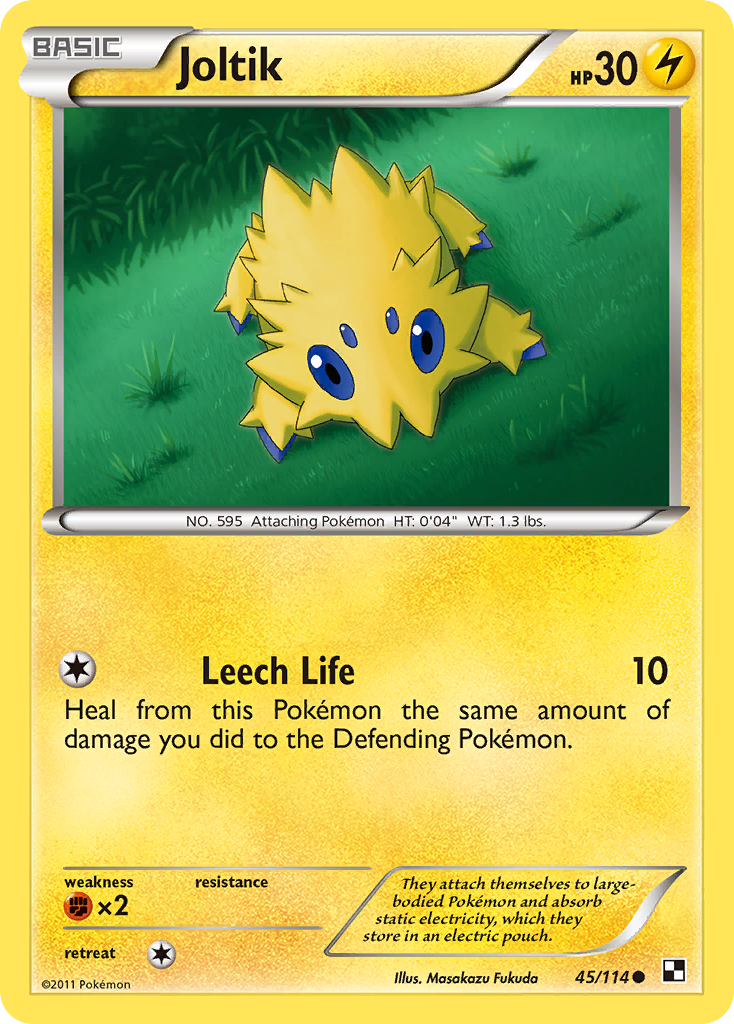 Joltik (45/114) [Black & White: Base Set] | All Aboard Games