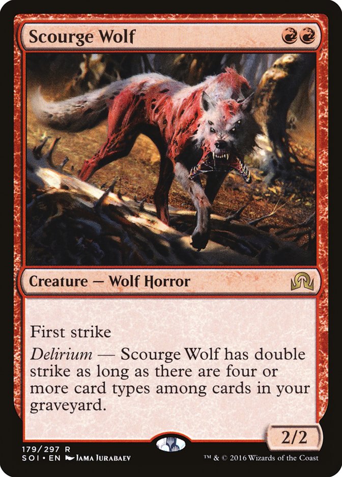 Scourge Wolf [Shadows over Innistrad] | All Aboard Games
