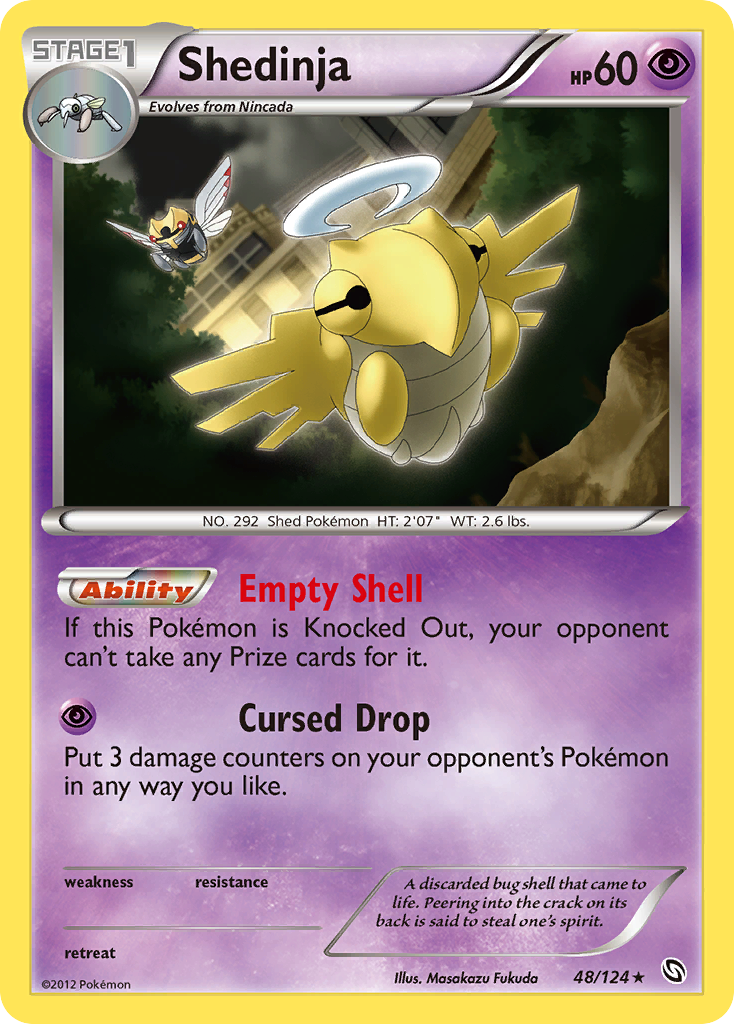 Shedinja (48/124) [Black & White: Dragons Exalted] | All Aboard Games