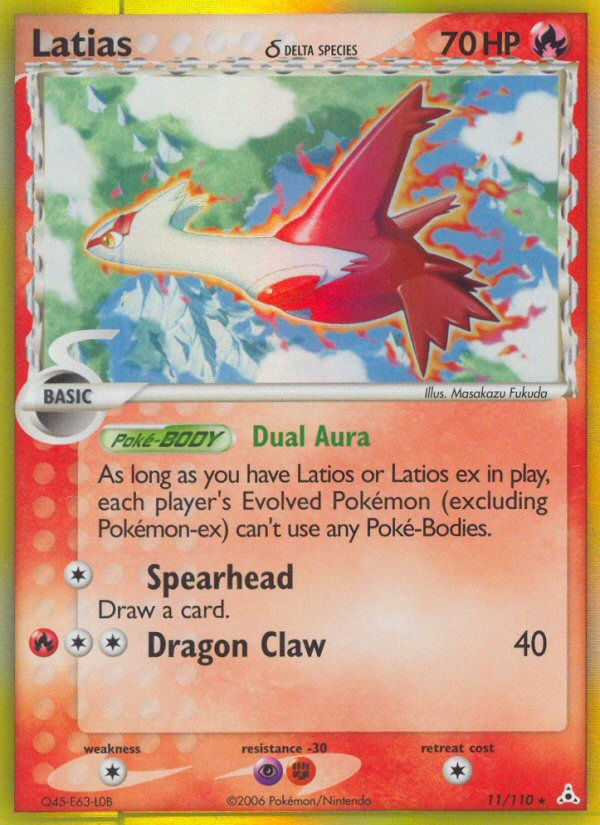 Latias (11/110) (Delta Species) [EX: Holon Phantoms] | All Aboard Games