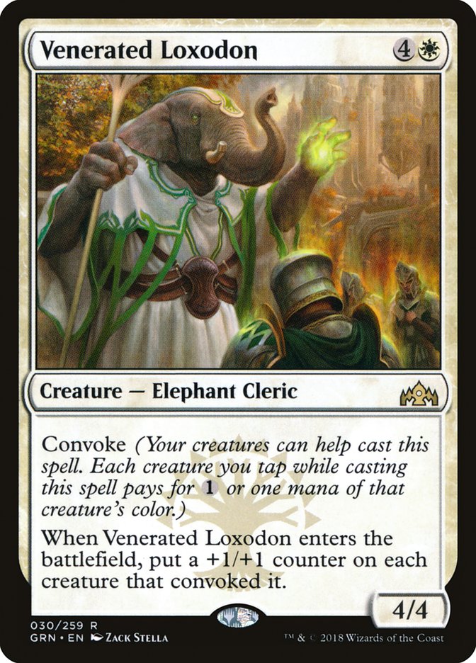 Venerated Loxodon [Guilds of Ravnica] | All Aboard Games