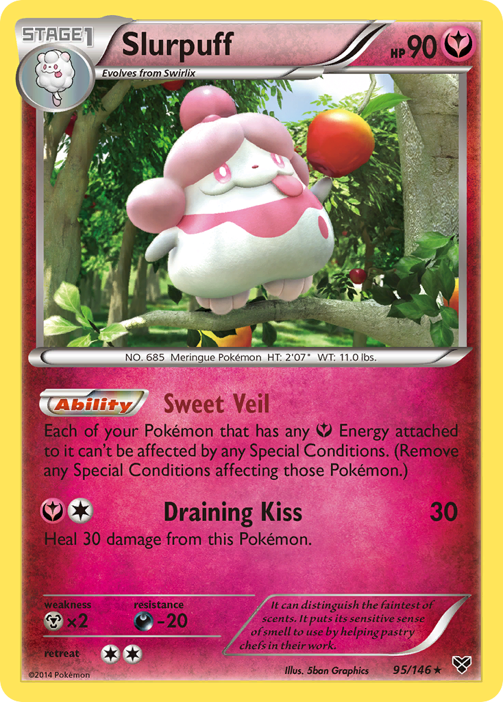 Slurpuff (95/146) [XY: Base Set] | All Aboard Games