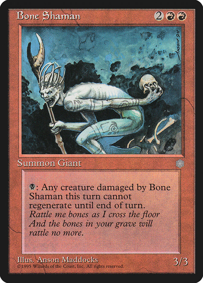 Bone Shaman [Ice Age] | All Aboard Games