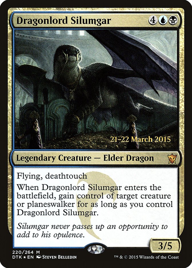 Dragonlord Silumgar  [Dragons of Tarkir Prerelease Promos] | All Aboard Games