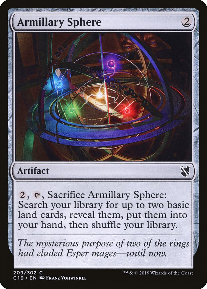 Armillary Sphere [Commander 2019] | All Aboard Games