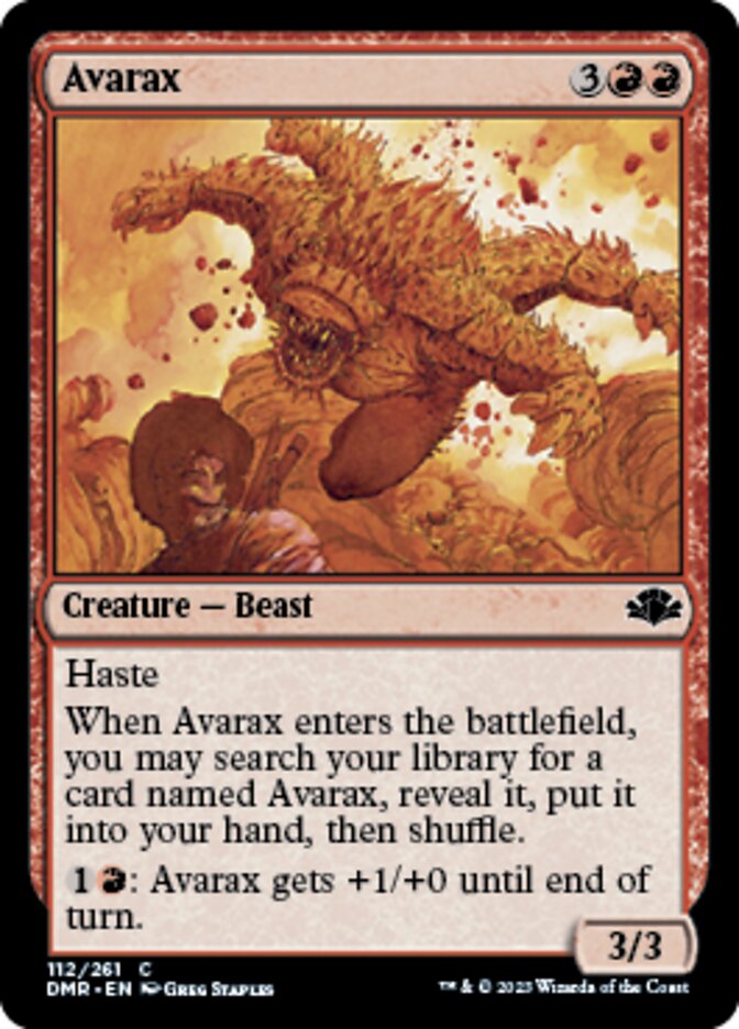 Avarax [Dominaria Remastered] | All Aboard Games