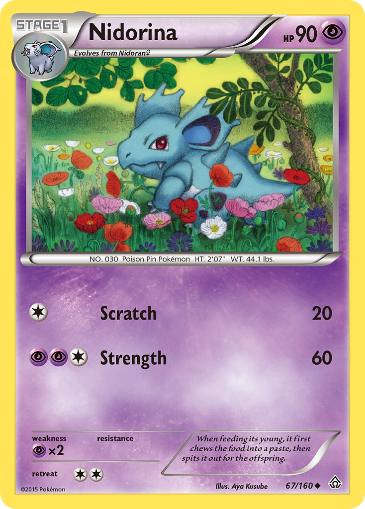 Nidorina (67/160) [XY: Primal Clash] | All Aboard Games