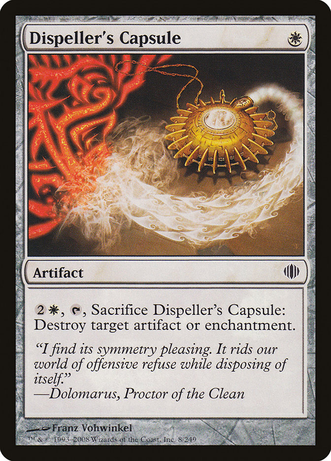 Dispeller's Capsule [Shards of Alara] | All Aboard Games