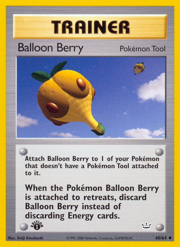 Balloon Berry (60/64) [Neo Revelation 1st Edition] | All Aboard Games