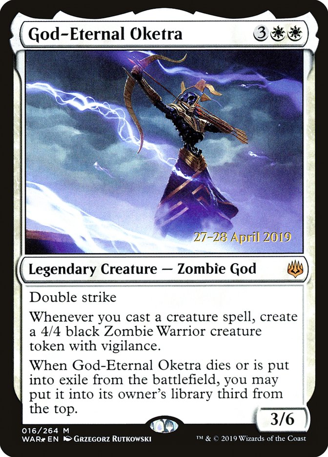 God-Eternal Oketra  [War of the Spark Prerelease Promos] | All Aboard Games