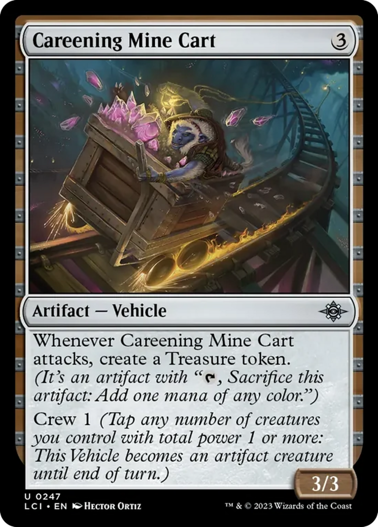 Careening Mine Cart [The Lost Caverns of Ixalan] | All Aboard Games